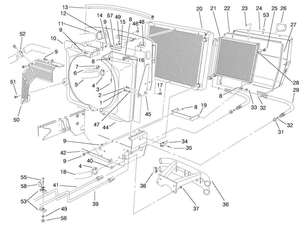 Radiator & Shroud Assembly