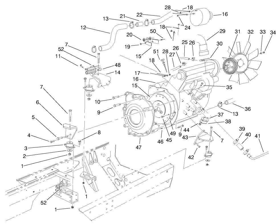Engine Installation Assembly