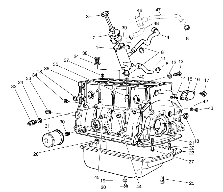 Crankcase Assembly