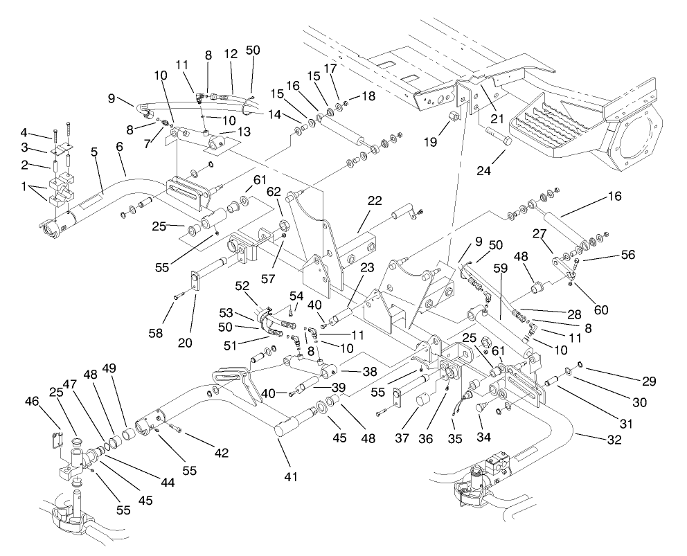 Front Lift Arms Assembly