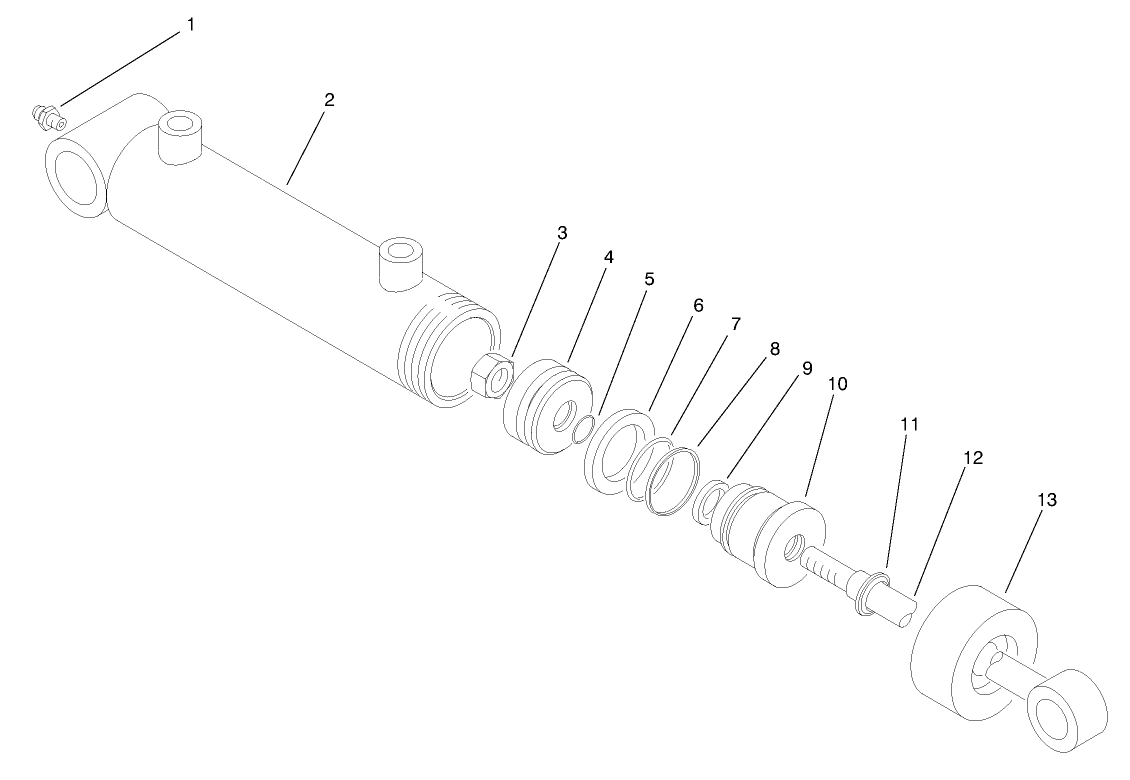 Hydraulic Cylinder No. 93-7555