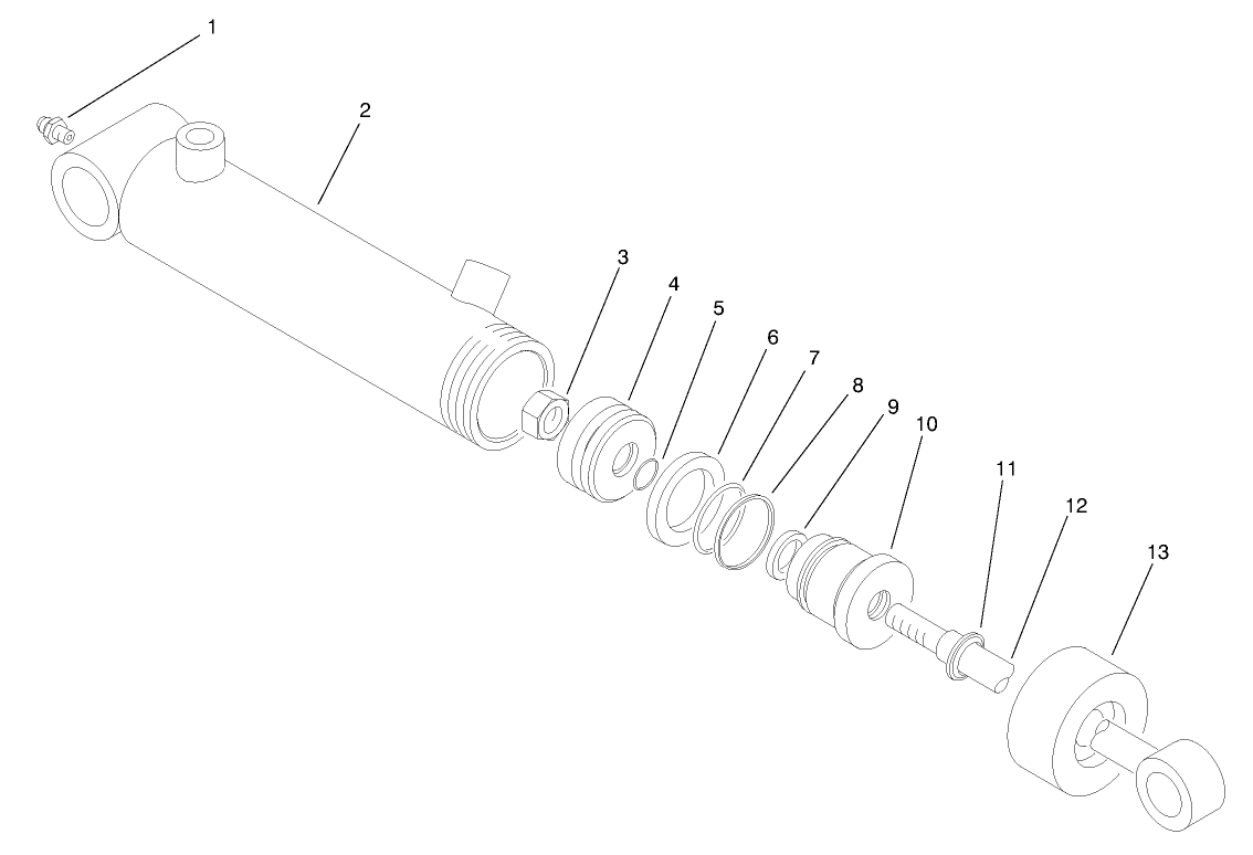 Hydraulic Cylinder No. 93-7551