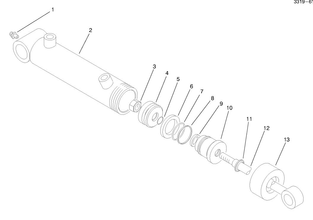 Hydraulic Cylinder No. 93-2650