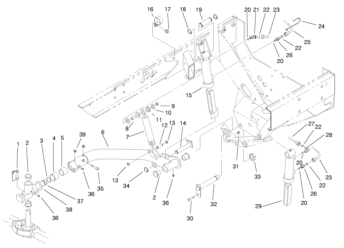 Rear Lift Arm Assembly