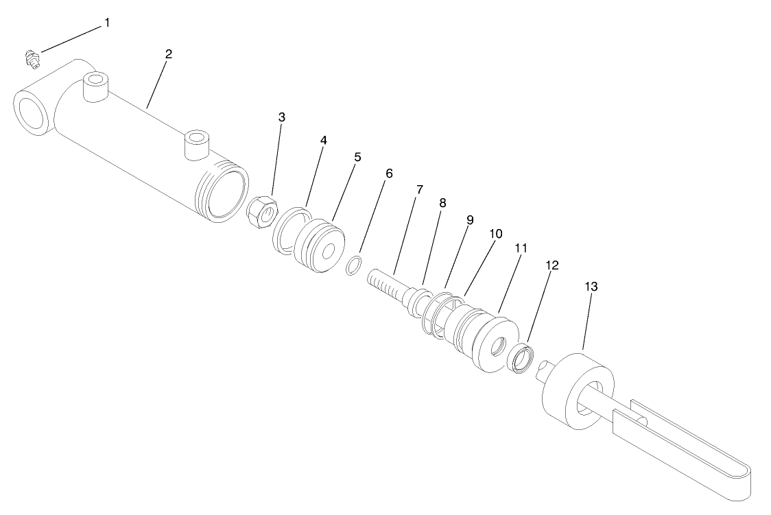 Hydraulic Cylinder No. 92-7420