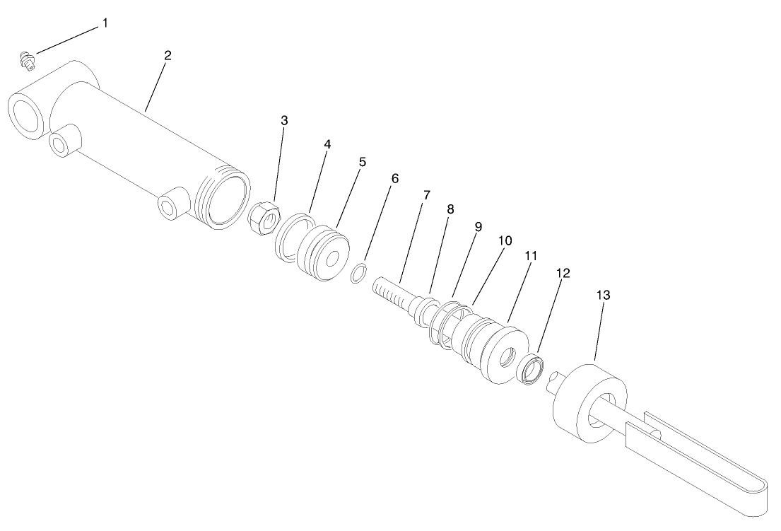 Hydraulic Cylinder No. 92-7421