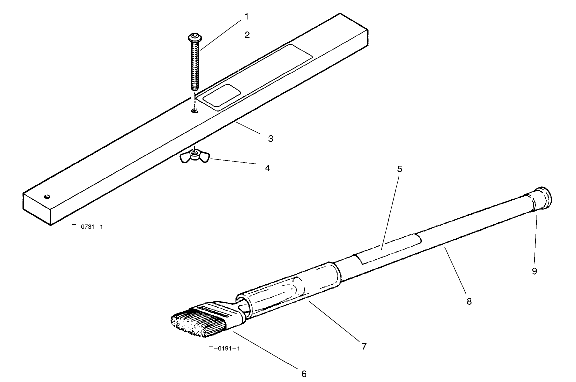 Gauge Bar & Backlapping Brush Assemblies