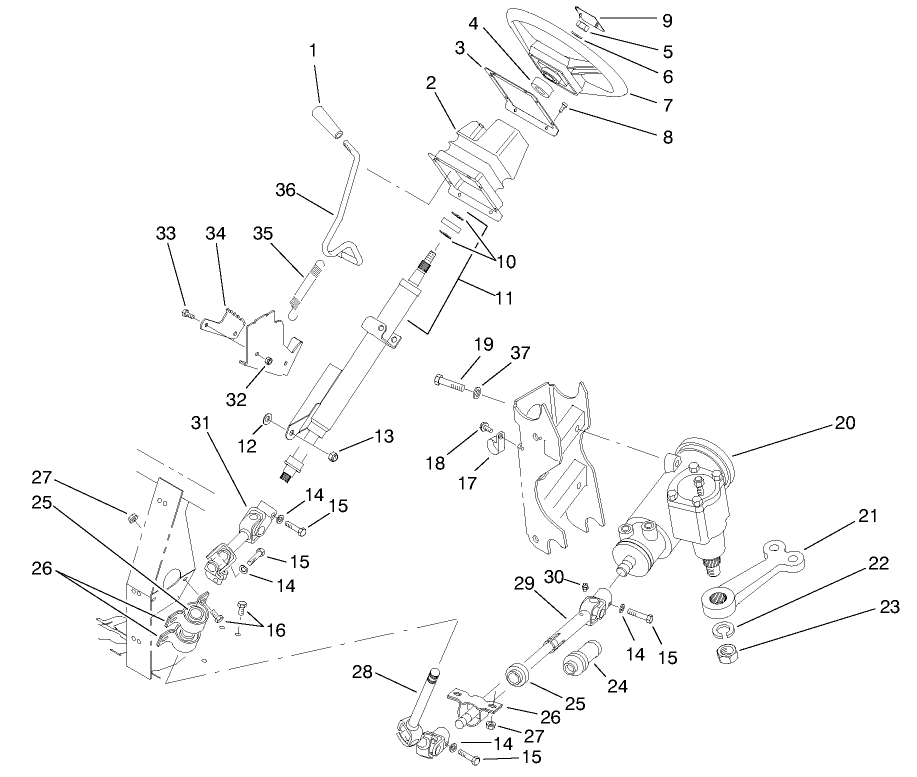Steering Linkage Assembly