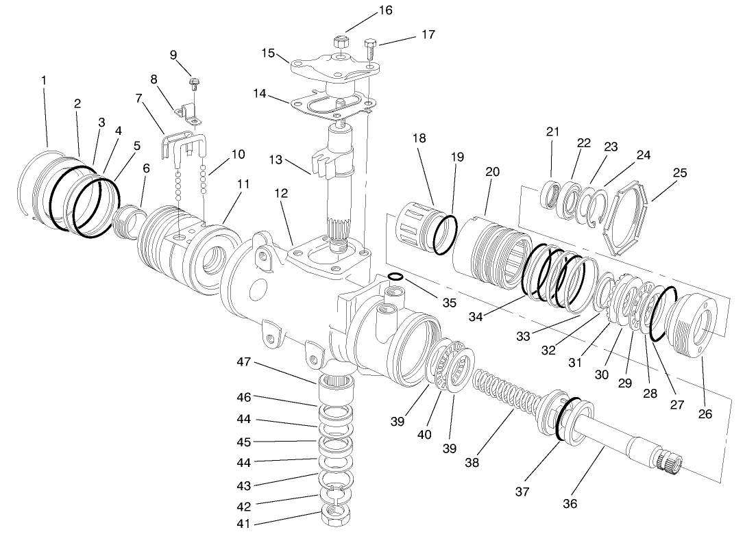Steering Gear Assembly No. 87-1500