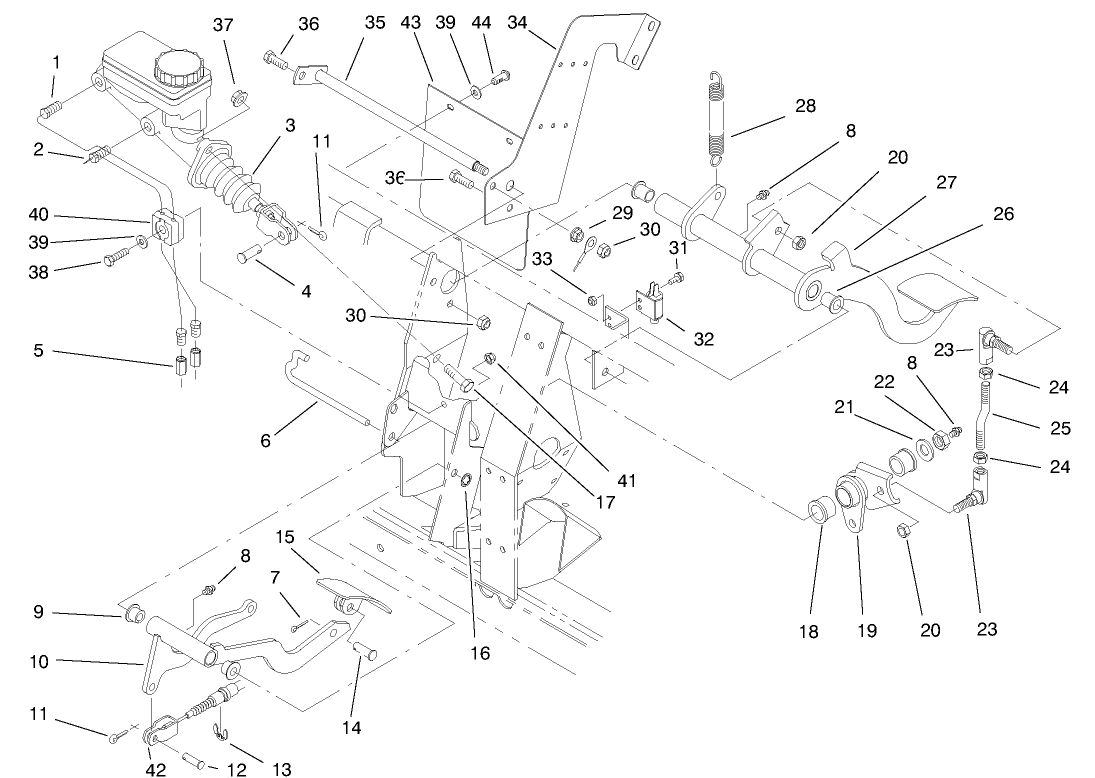 Brake & Accelerator Pedal Assembly