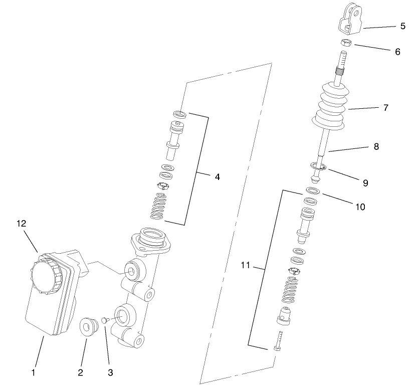Master Brake Cylinder No. 94-3800