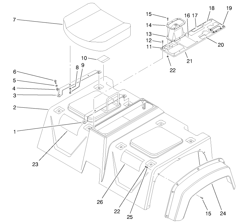 Seat Base Assembly