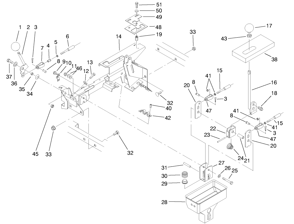 Hi-Lo & Shift Lever Assemblies