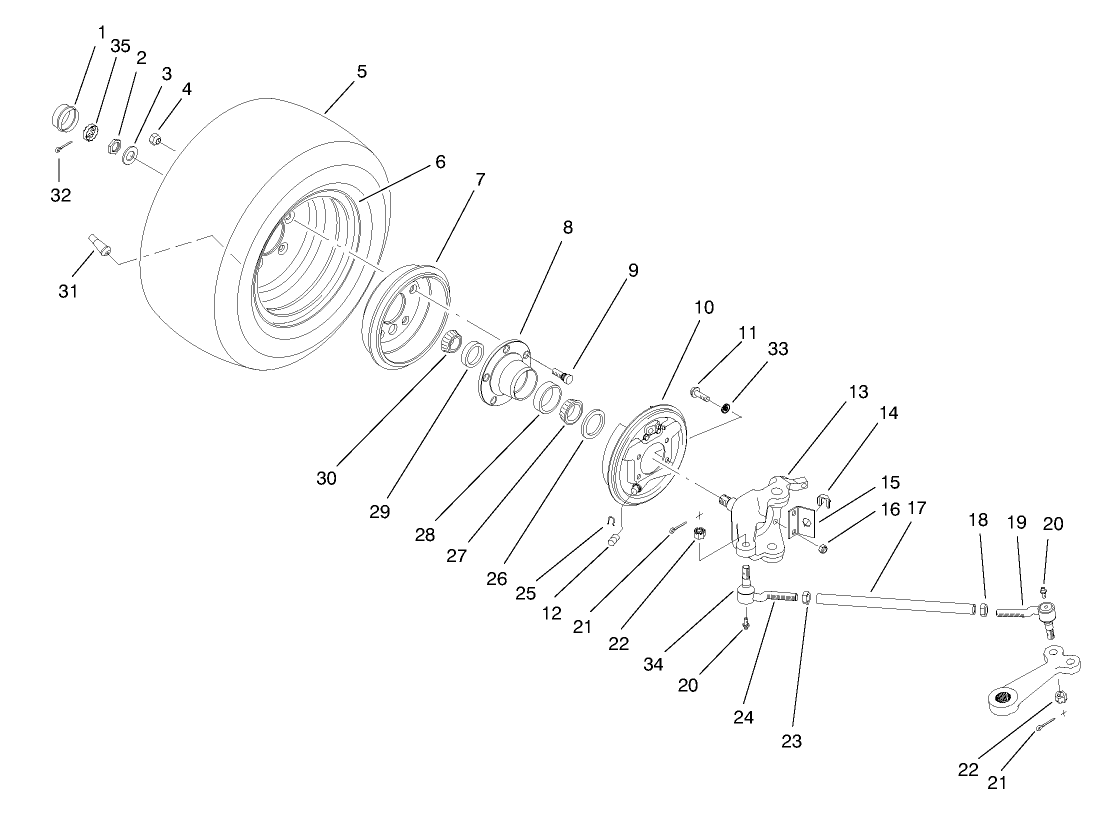 Front Wheel Assembly