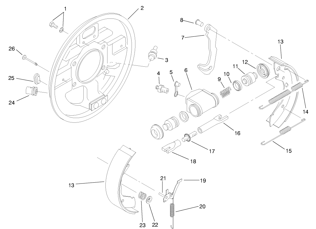 Rear Brake Assembly