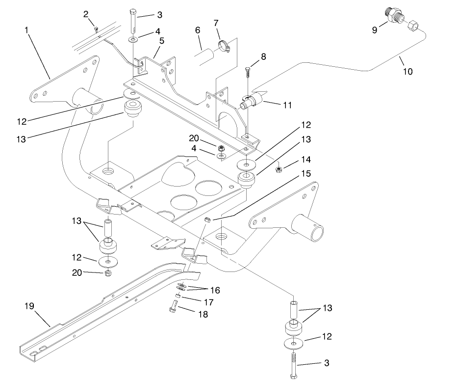 Engine Frame Assembly