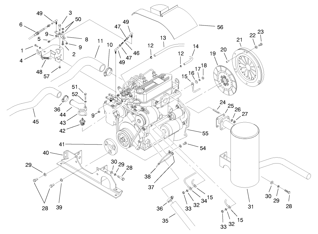 Engine Installation Assembly