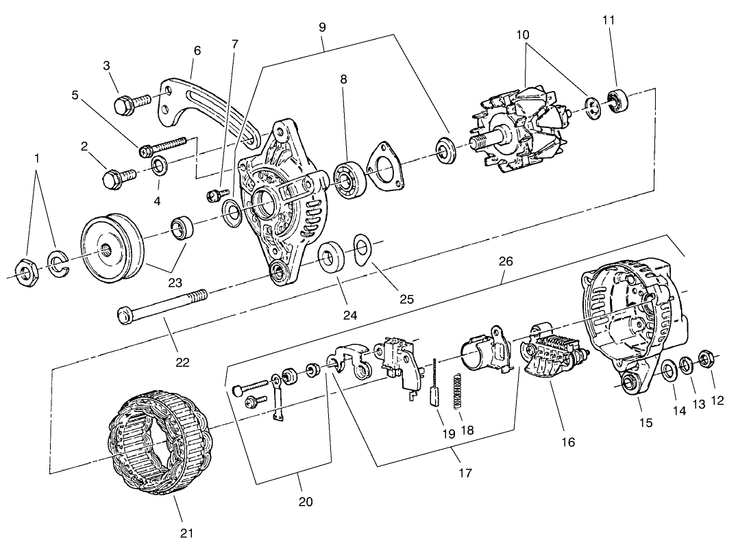 Alternator Assembly