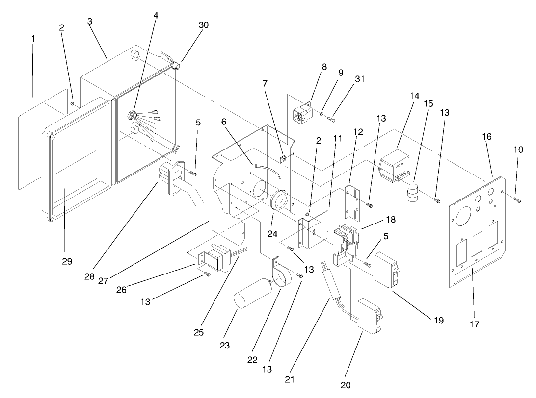 Control Box Assembly (continued)