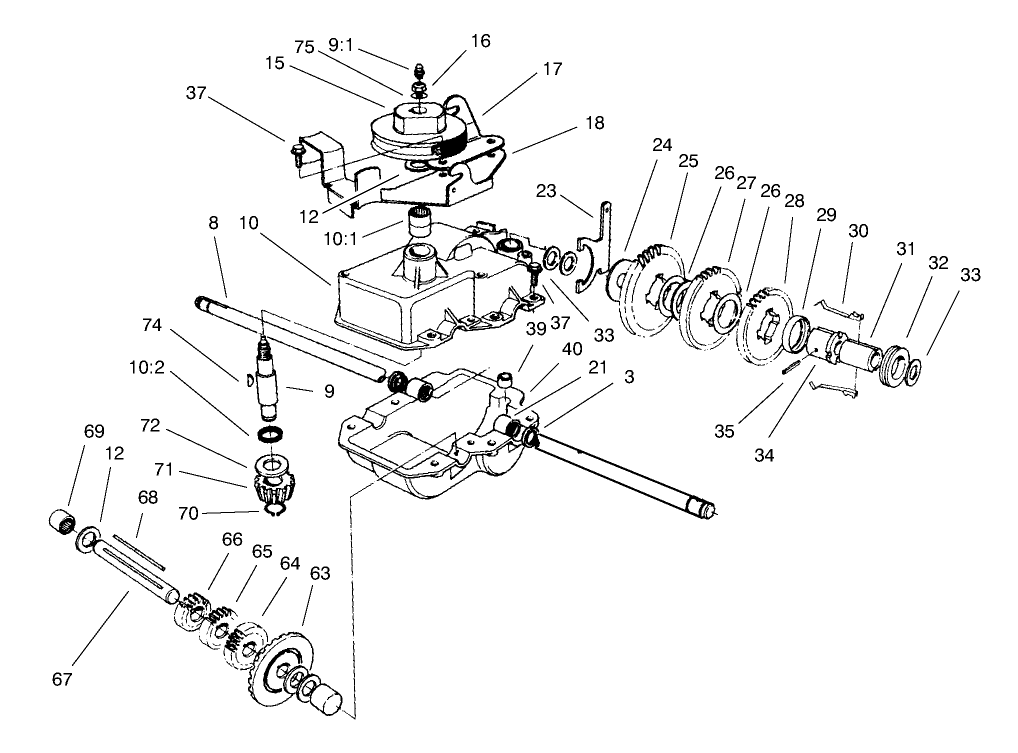 Gear Case Assembly
