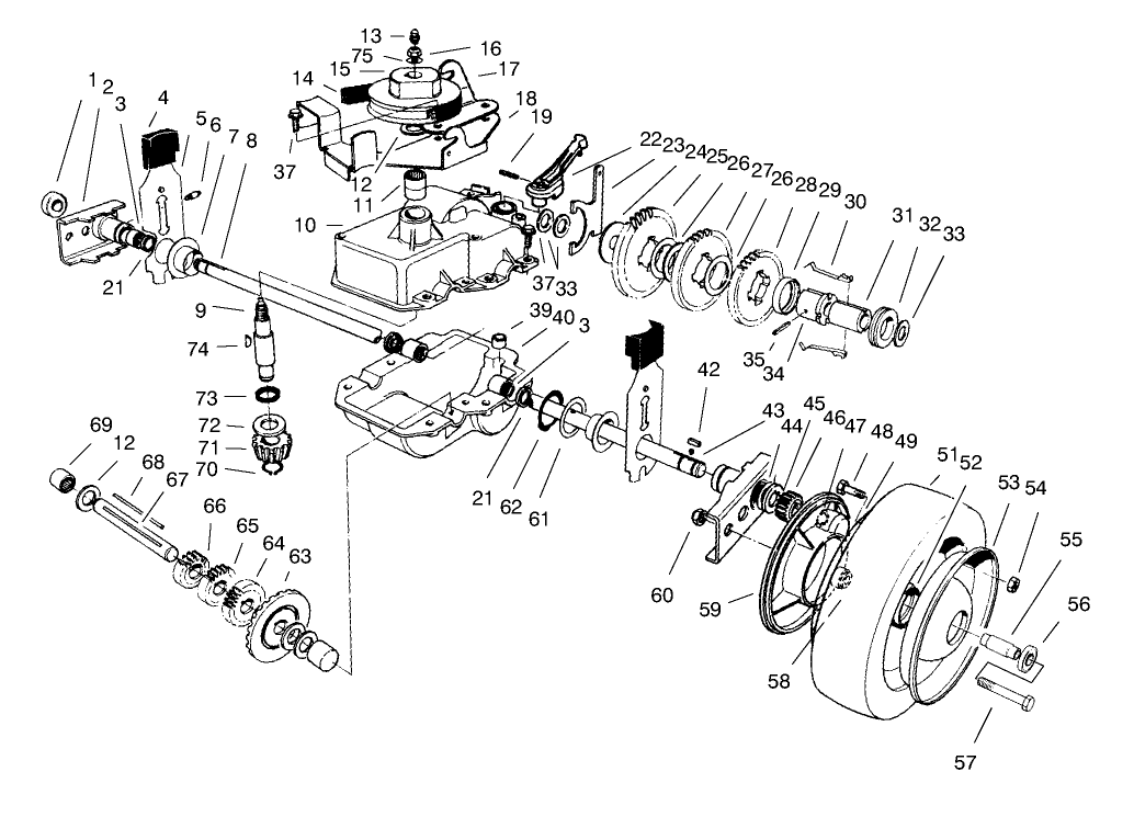 Gear Case Assembly