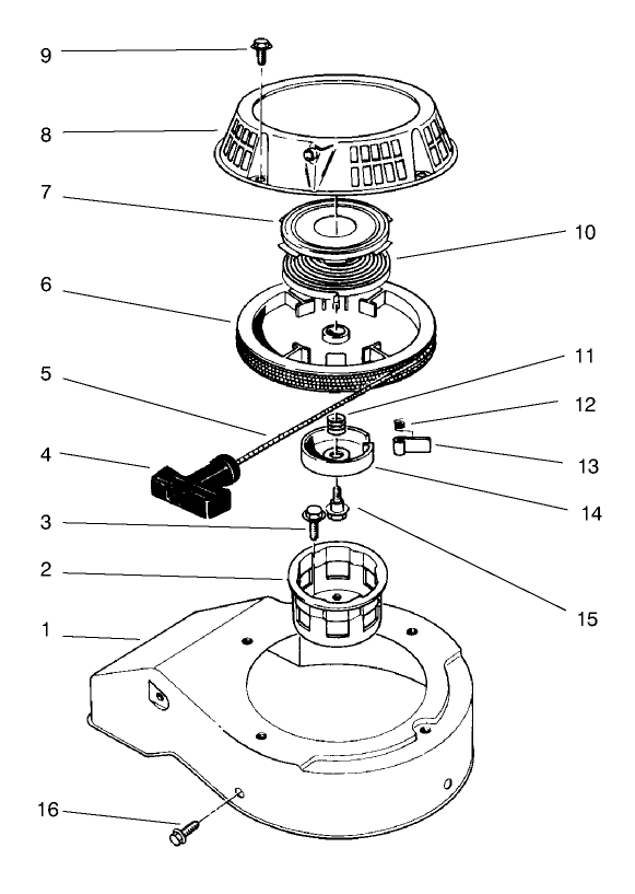 Recoil Assembly (model No. 47pt7-3)