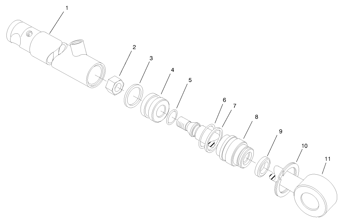 Hydraulic Cylinder No. 83-7230