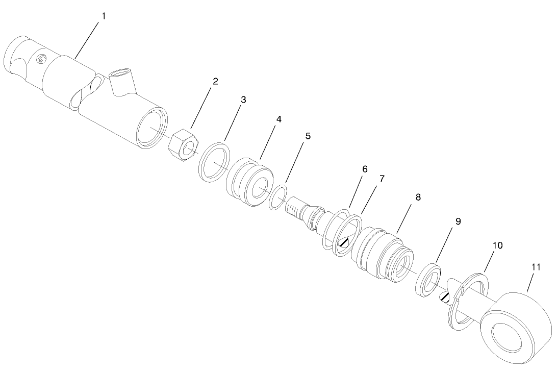 Hydraulic Cylinder No. 83-7230