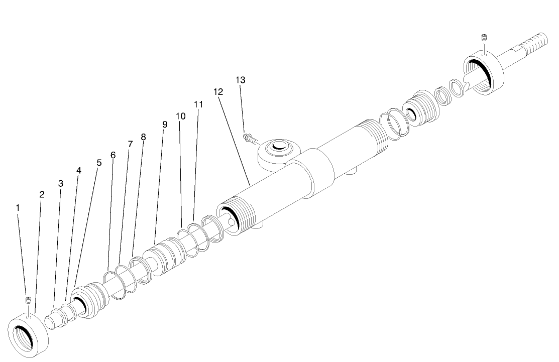 Hydraulic Cylinder Assembly No. 83-2330