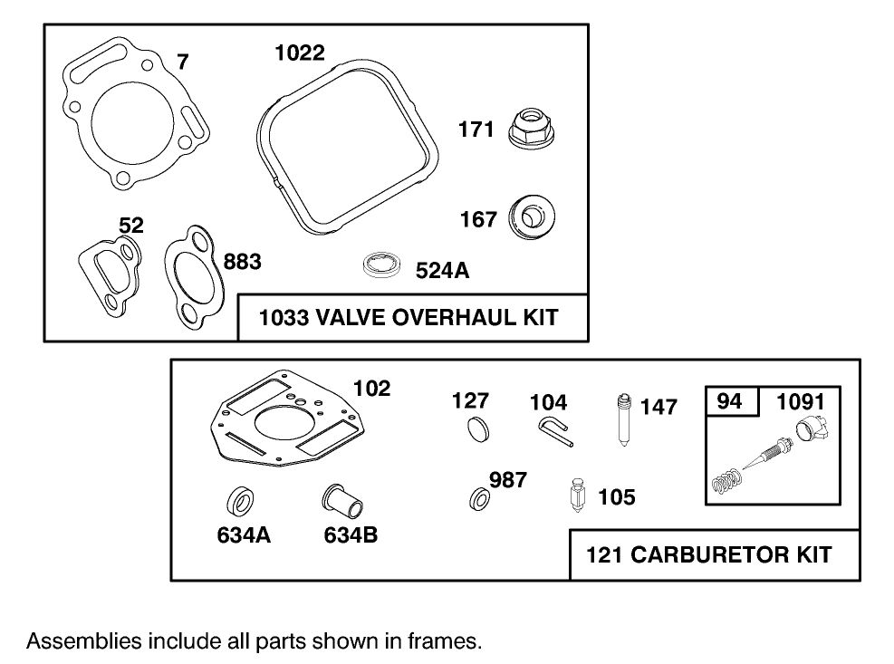 Engine Briggs & Stratton Model 303447-1179-E1