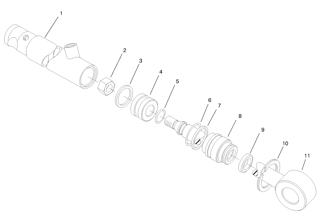 Hydraulic Cylinder No. 83-7230