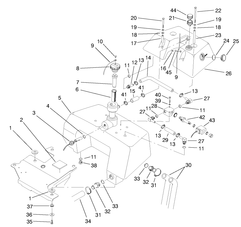 Hydraulic Reservoir Assembly