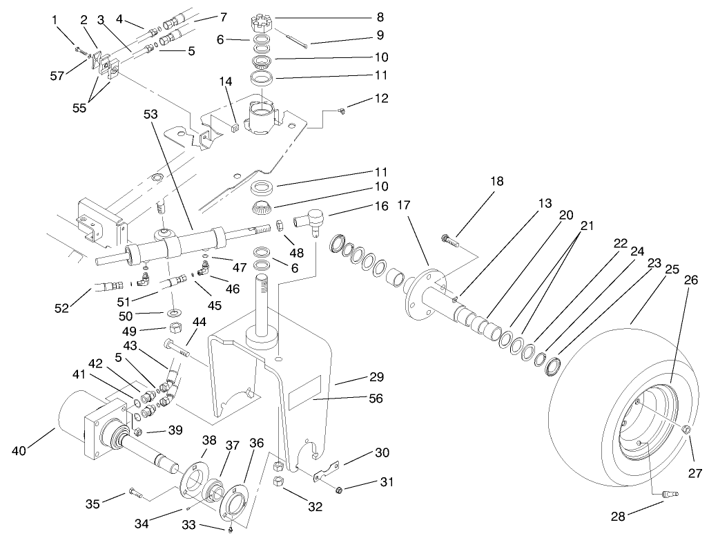 Rear Wheel Assembly