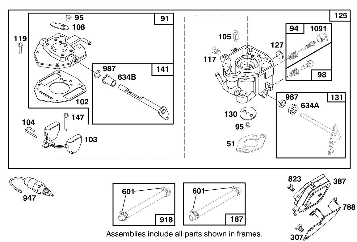 Engine Briggs & Stratton Model 303447-1179-E1
