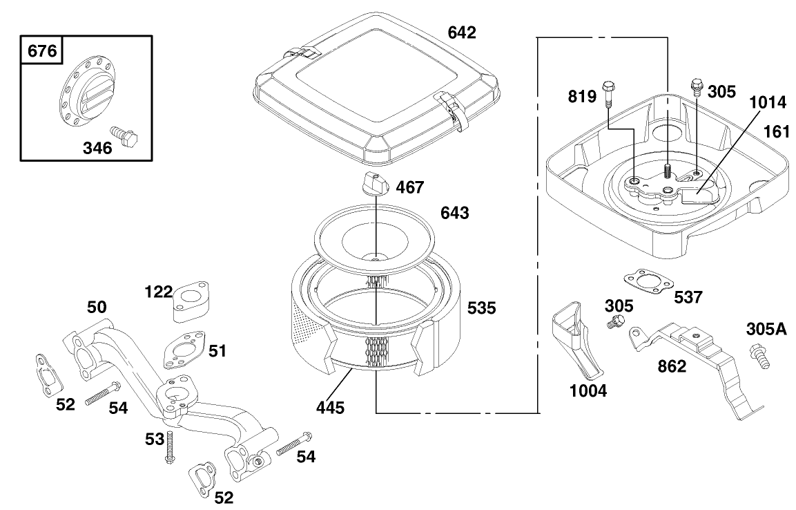 Engine Briggs & Stratton Model 303447-1179-E1