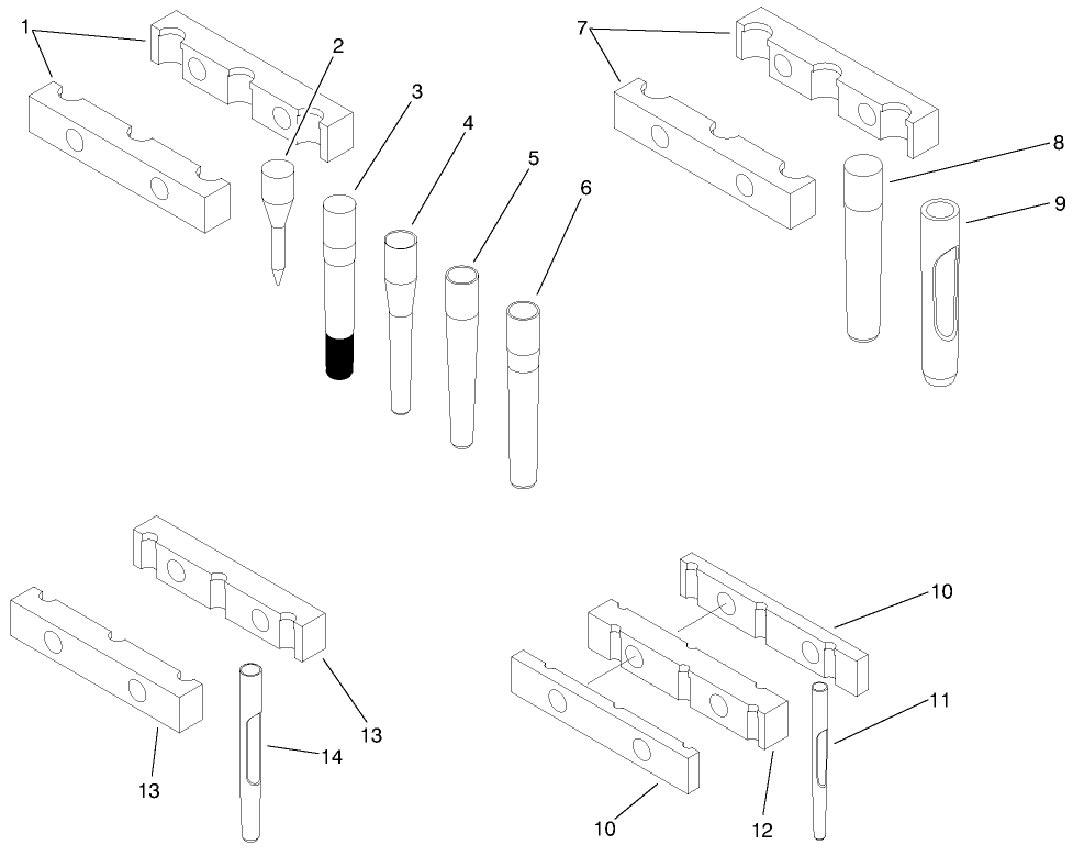 Tine Block & Tine Selection