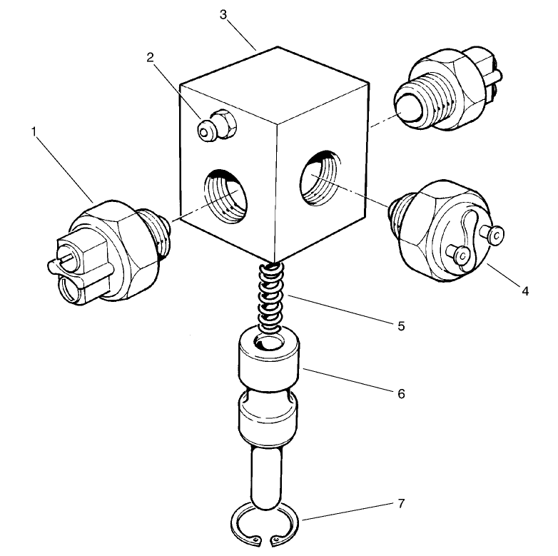 Switch Assembly-Coring Head
