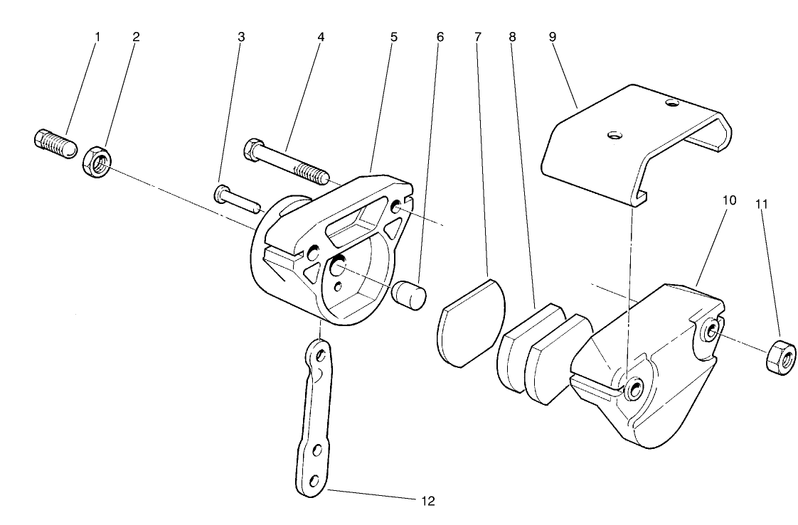 Brake Caliper Assembly No. 76-2590