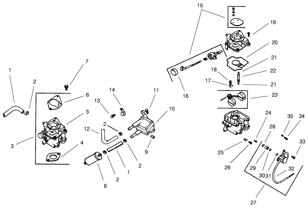 Group 8-Fuel System (models 73540 & 73541)