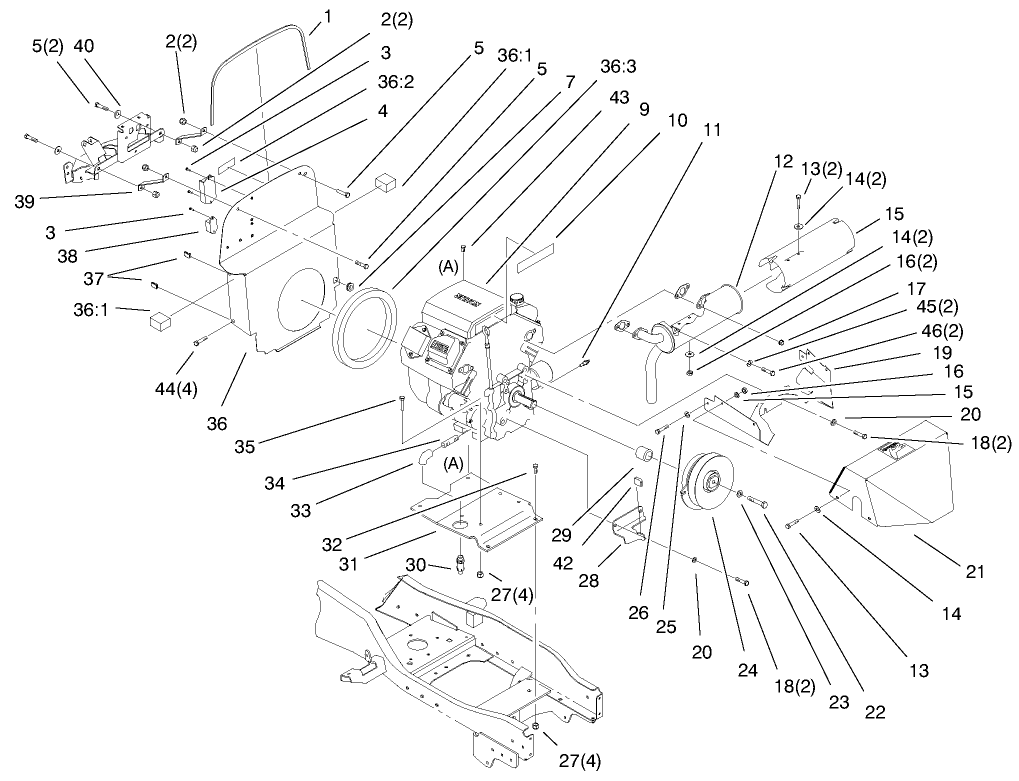 Air Cooled Engine Assembly