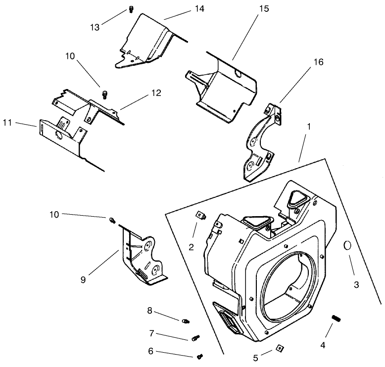 Group 6-Blower Housing & Baffles