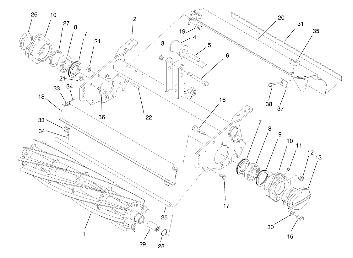 Reel & Shields Assembly