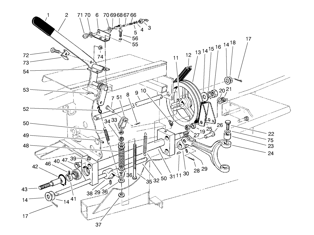 Power Take Off Assembly