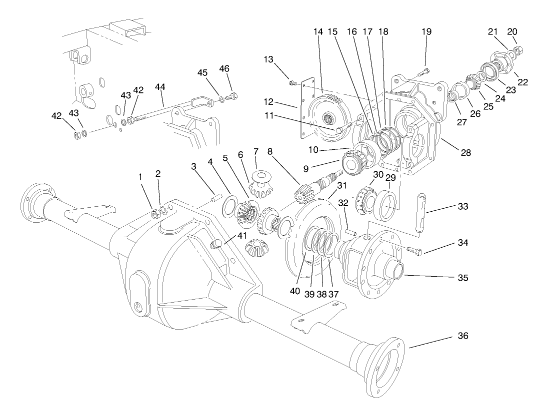 Front Axle Assembly No. 86-9630