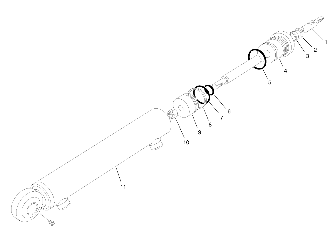 Steering Cylinder Part No. 92-7829