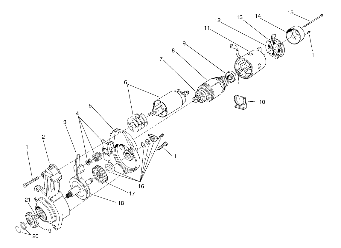 Starter Assembly No. 46-7610