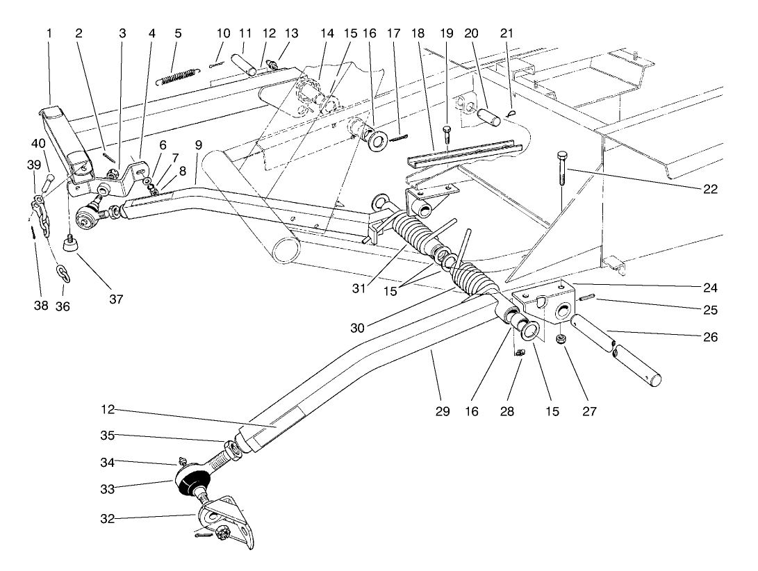 Push Arm Assembly