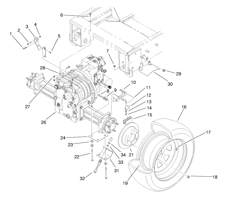 Front Axle Assembly