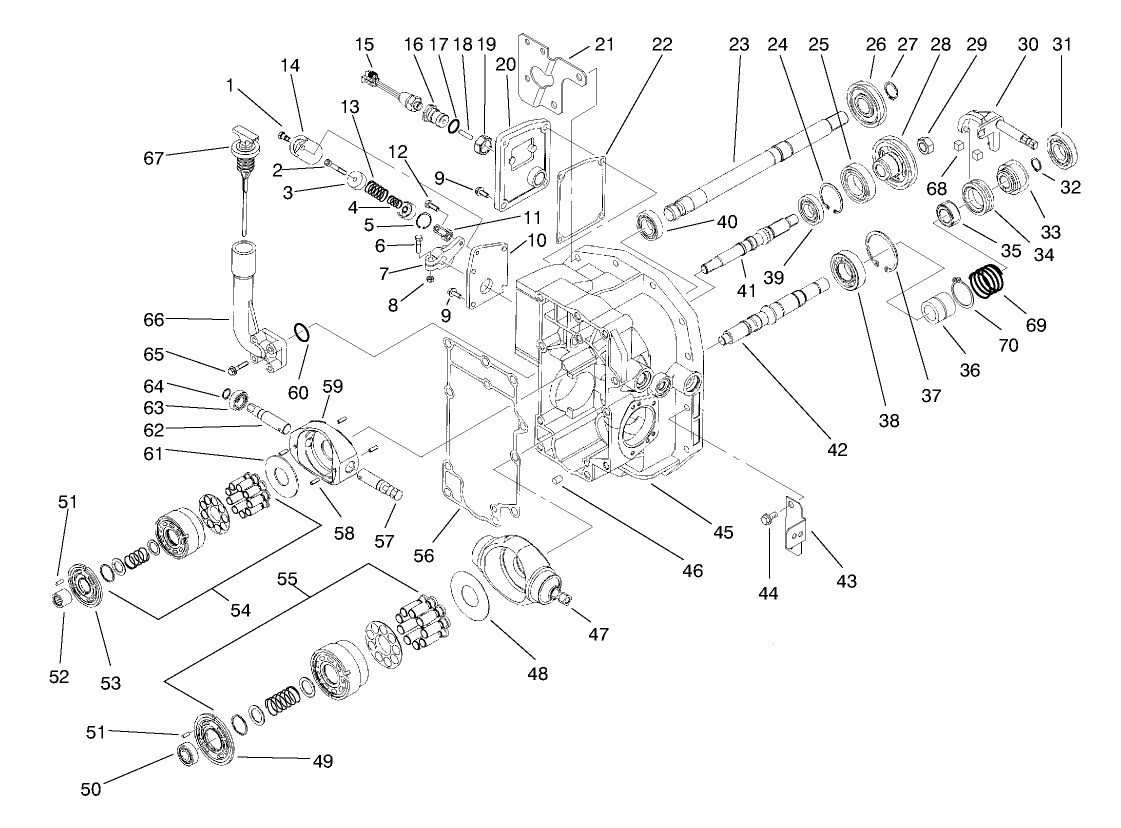 Hydraulic Housing Assembly