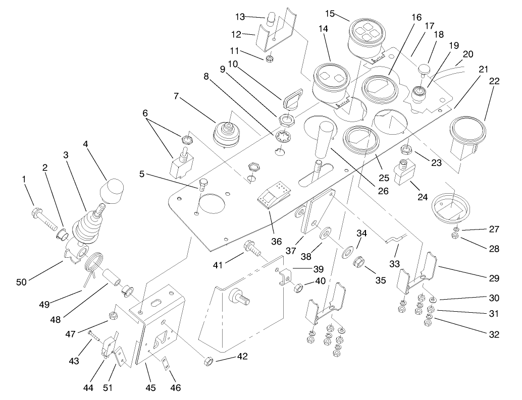 Operator-S Control Console Assembly